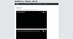 Desktop Screenshot of abarry.org